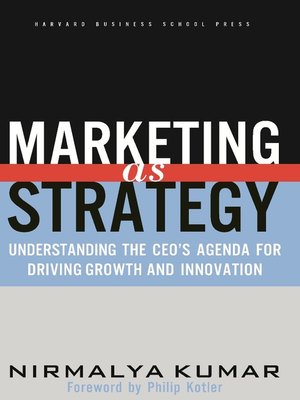 cover image of Marketing As Strategy